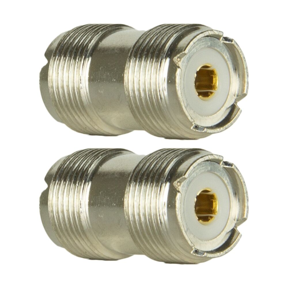 2PK Gme PL259 Socket To PL259 Socket Adaptor Connector Adaptor