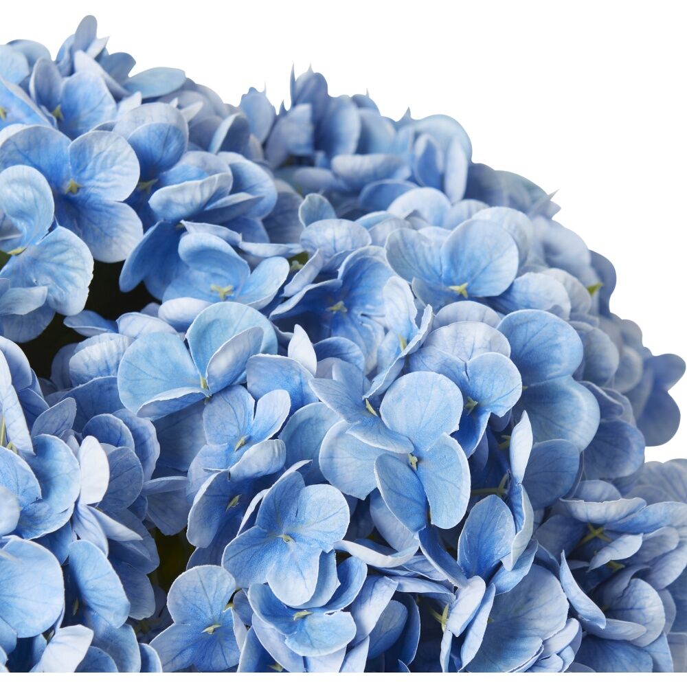 E Style Hydrangea Artificial Flower Arrangement Blue 36x36x28cm