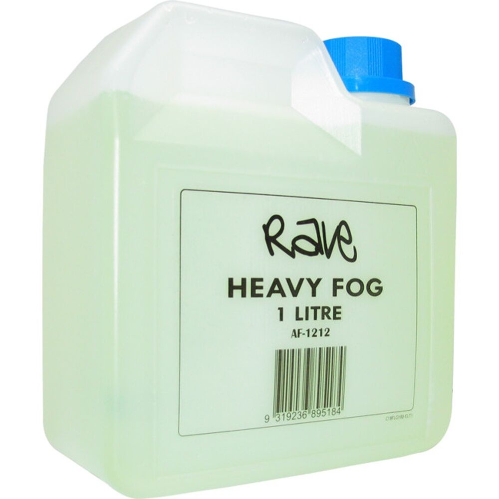 2PK Rave Fog Machine Liquid 1 Litre Fluid Heavy Atmospheric Effects Fluids RAVE