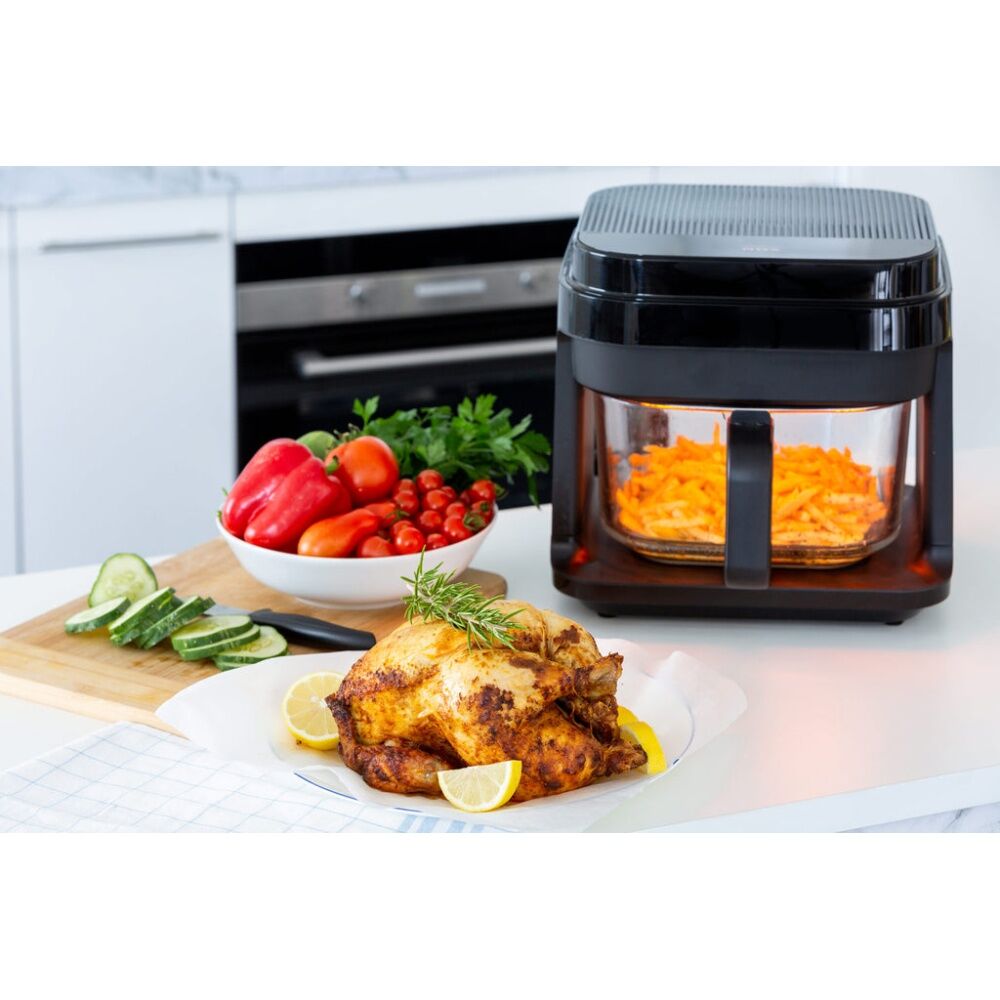 Healthy Choice 6L Digital Air Fryer/Electric Oven Airfryer w/Glass Basket 1200W