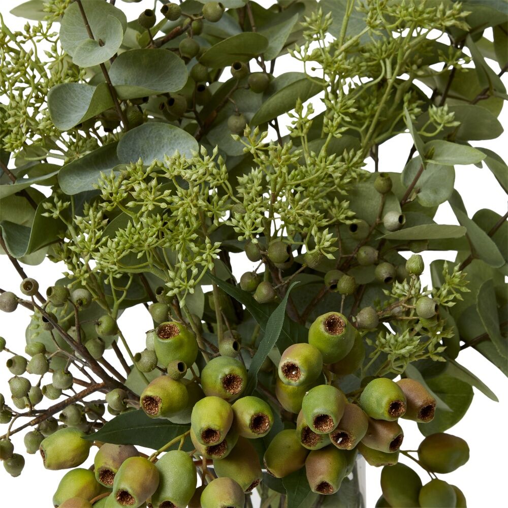 E Style Eucalyptus Dollar Seeding Spray Artificial Flower Arrangement 60x88cm