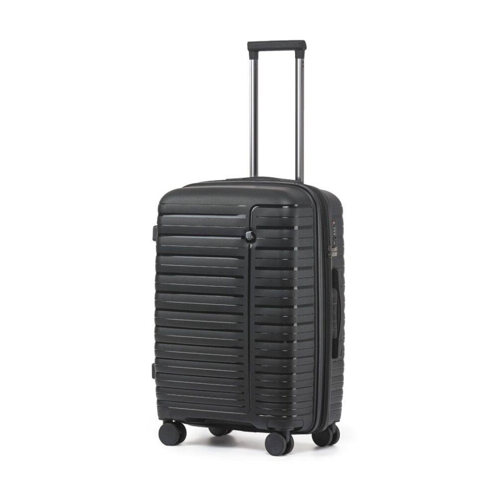 Tosca Astro Case Hard Shell Travel Suitcase Black 65cm