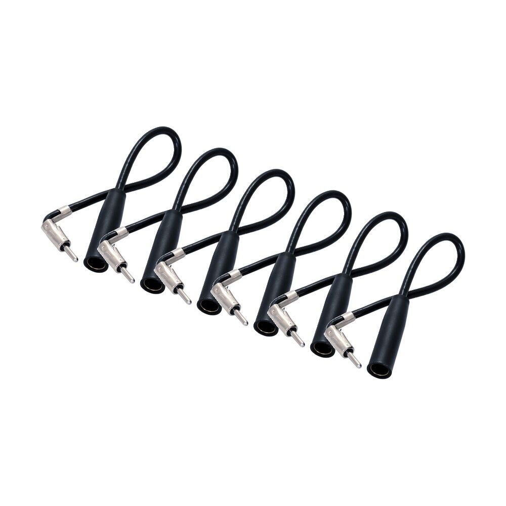 6PK Aerpro 20cm Right Angle Car Aerial Extension Lead Cable Antenna