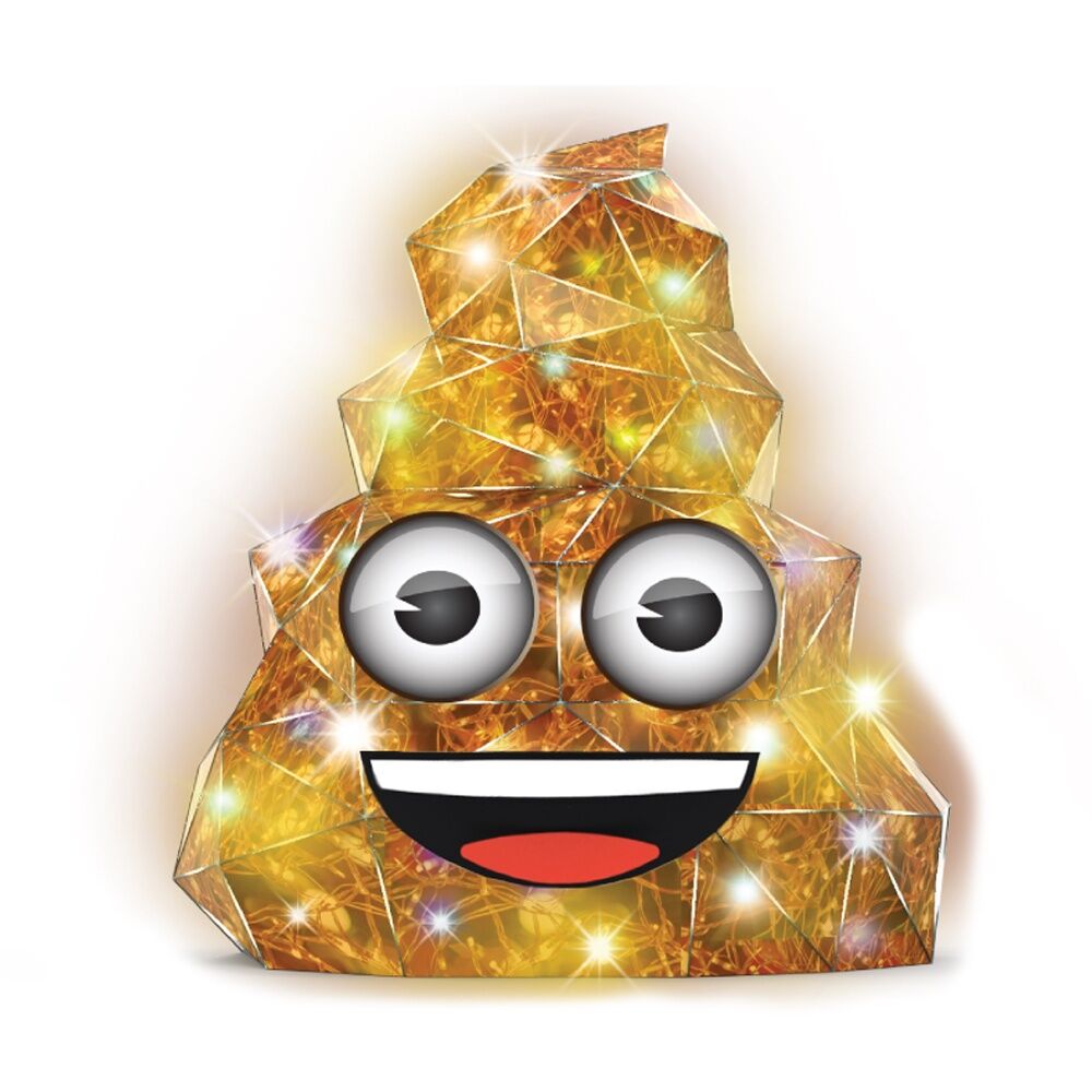 Prismic Emoji Poo Build-Your-Own LED Lantern DIY USB Powered 12y+