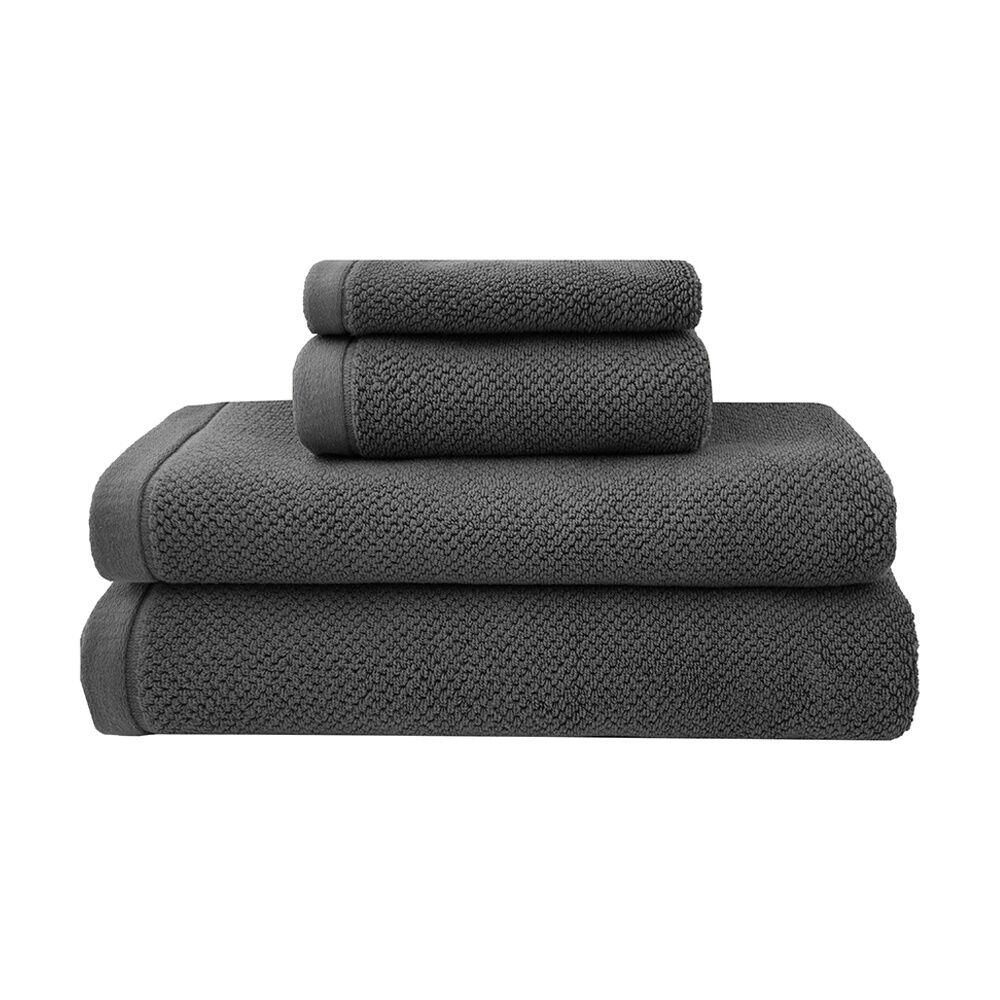 Bambury Angove 600gsm Soft Absorbent Cotton Bath Sheet 80x160cm Grey