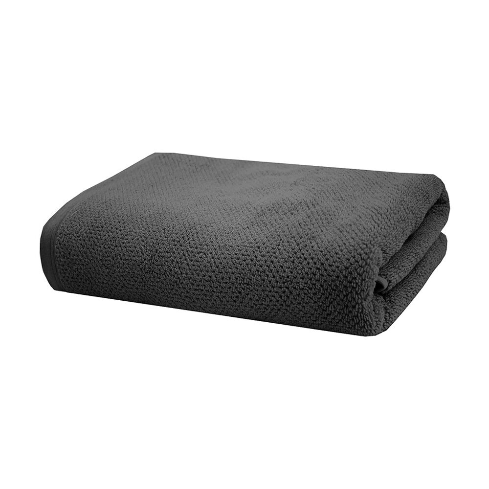 2PK Bambury Angove 600gsm Soft Absorbent Cotton Bath Sheet 80x160cm Grey