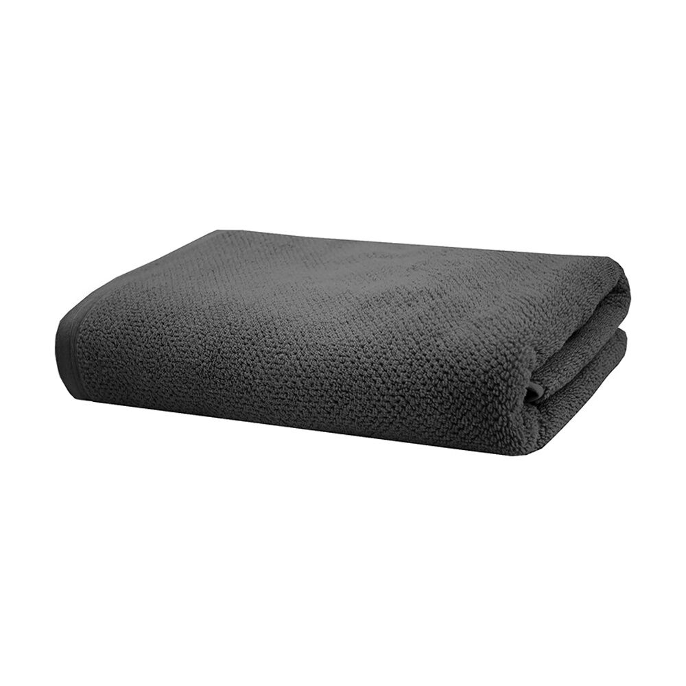2PK Bambury Angove 600gsm Soft Absorbent Cotton Bath Towel 70x140cm Grey
