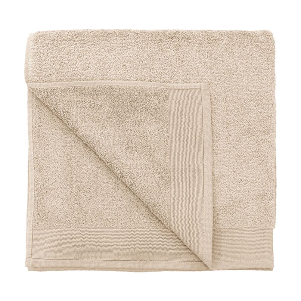 2PK Bambury Elvire 600gsm Soft Absorbent Cotton Bath Towel 68x137cm Neutrals