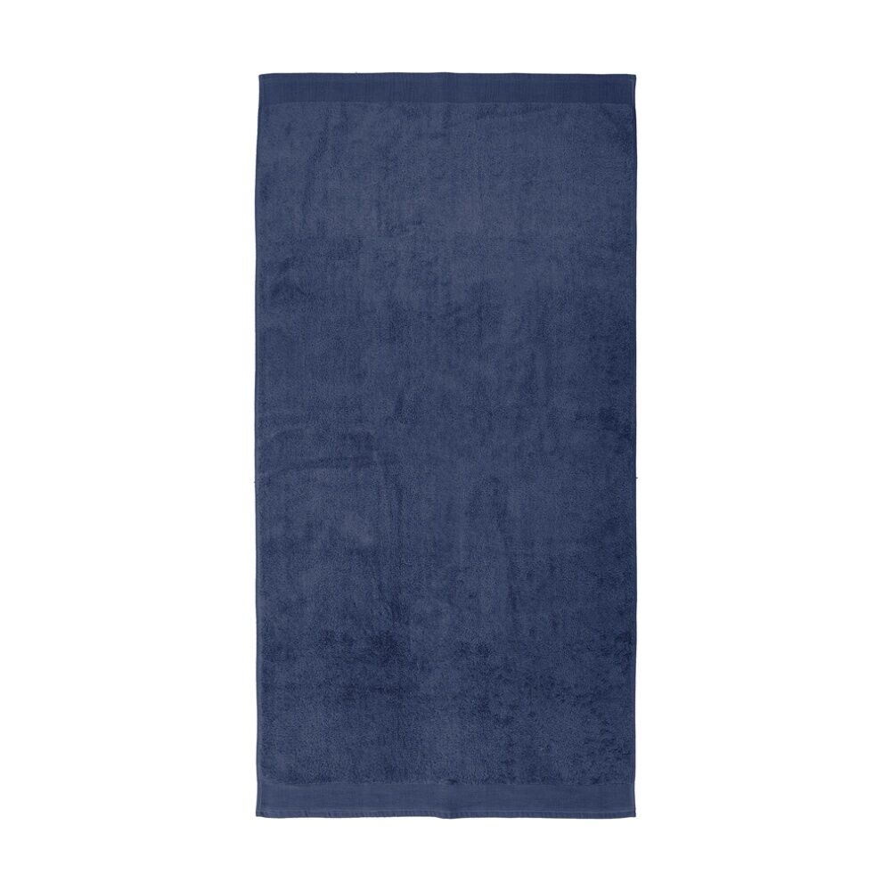4PK Bambury Elvire 600gsm Soft Absorbent Cotton Bath Towel 68x137cm Blue