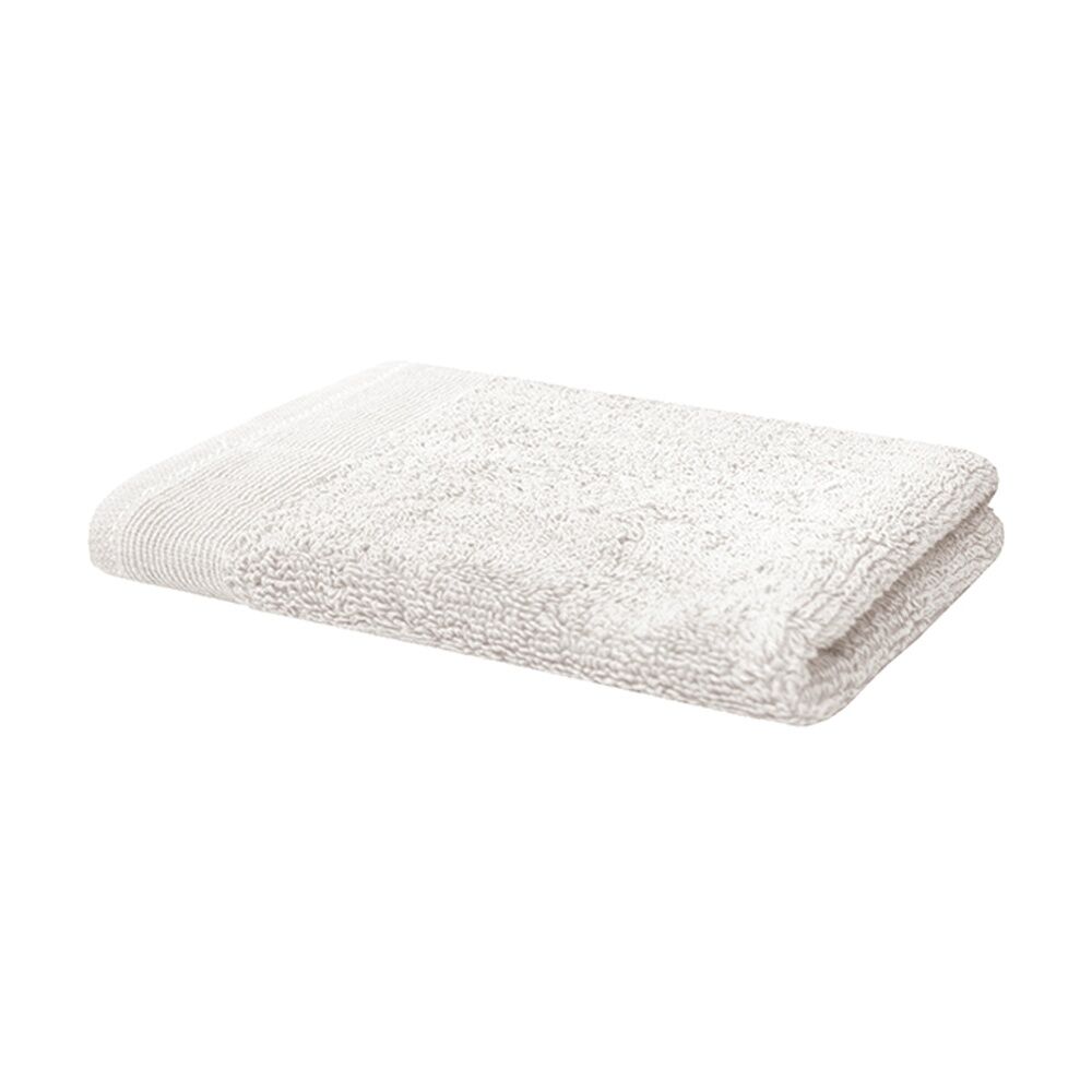 6PK Bambury Elvire 600gsm Soft Absorbent Cotton Face Washer 33x33cm White
