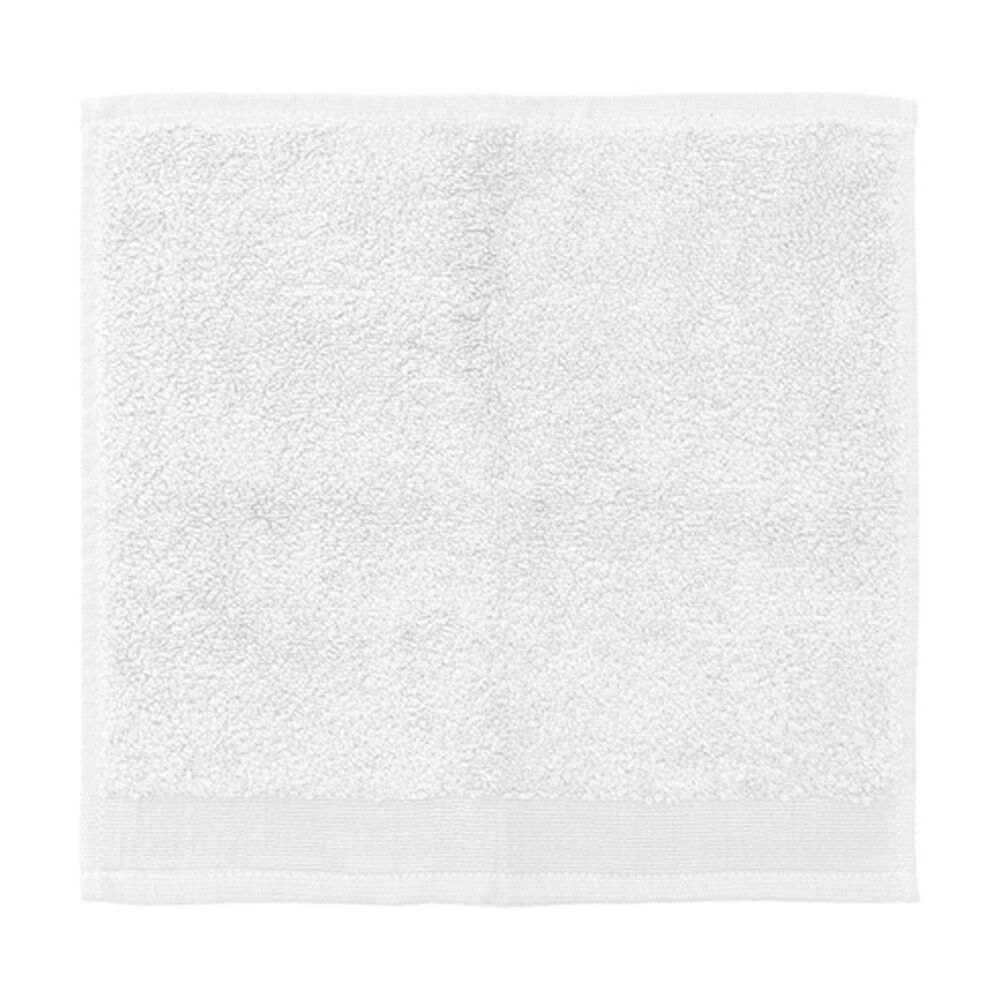 6PK Bambury Elvire 600gsm Soft Absorbent Cotton Face Washer 33x33cm White