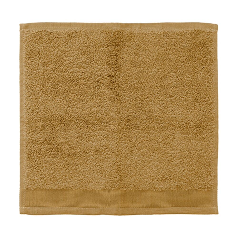 6PK Bambury Elvire 600gsm Soft Absorbent Cotton Face Washer 33x33cm Brown