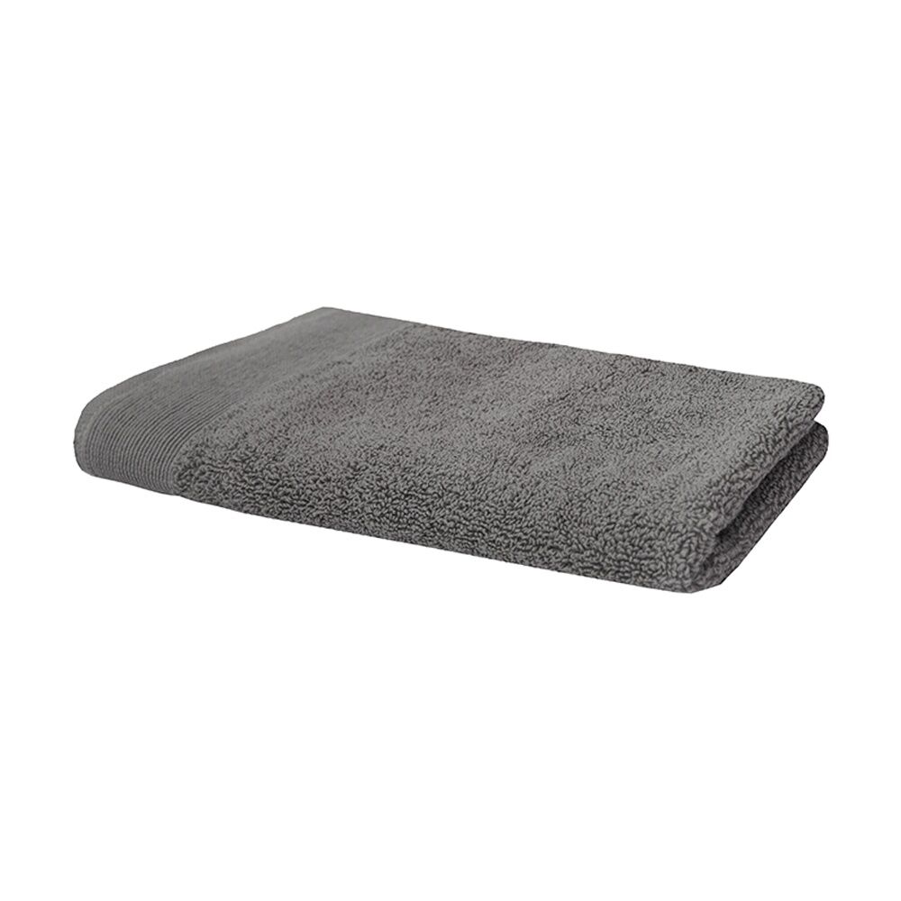 4PK Bambury Elvire 600gsm Soft Absorbent Cotton Hand Towel 40x60cm Grey