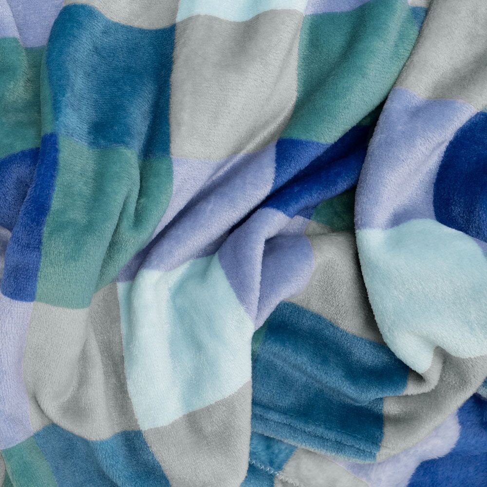 Bambury Charlie Ultraplush Robe Soft Warm Dressing Gown Ocean