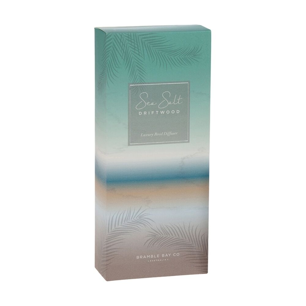 2PK Bramble Bay Ocean Sea Salt & Driftwood Reed Diffuser Home Fragrance 150ml
