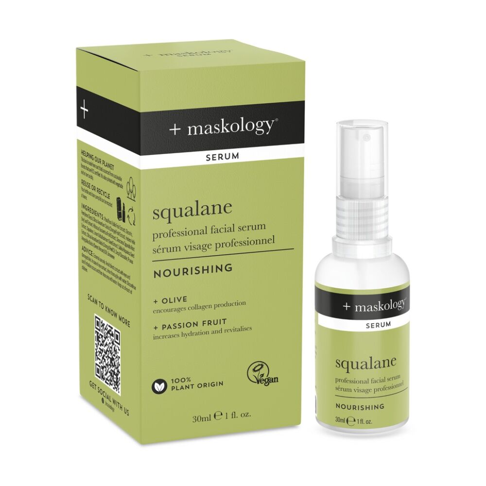 2PK Maskology Serumology Squalane Professional Nourishing Facial Serum 30ml