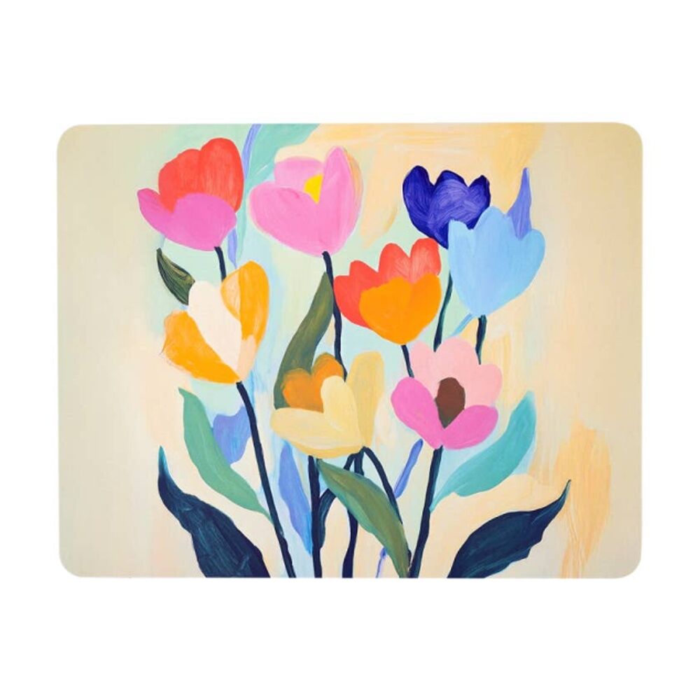 4pc Splosh Billie Placemats Set Cork Backed Waterproof 34x26cm