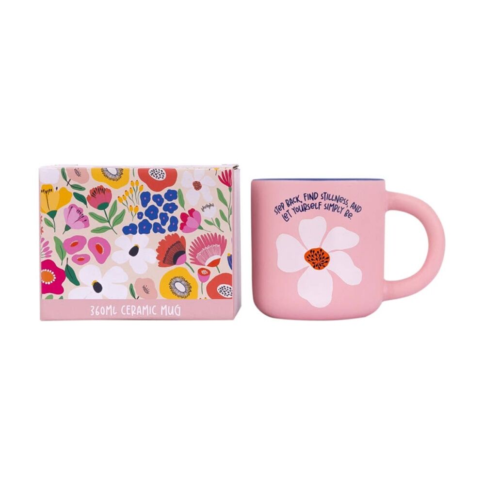 Splosh Billie Simply Be Ceramic Mug Printed Dishwasher Safe Pink 350ml