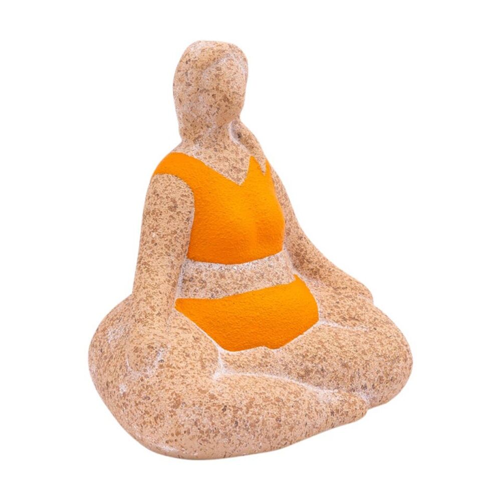 Splosh Billie Bathing Terracotta Statue Lightweight Orange 13x11x15cm