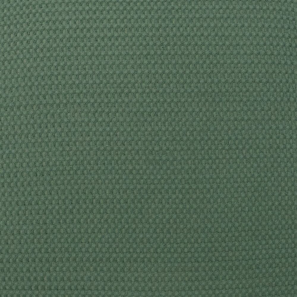 Bambury Milo Waffle Weave Cotton Square Cushion Throw Pillow Juniper 50x50cm