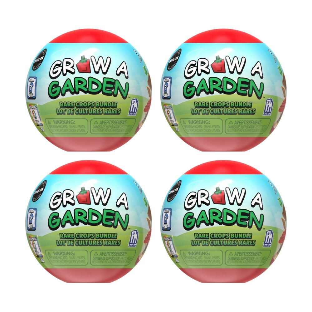4PK Phat Mojo Grow A Garden Mini Bundle Spheres Collectible Assorted