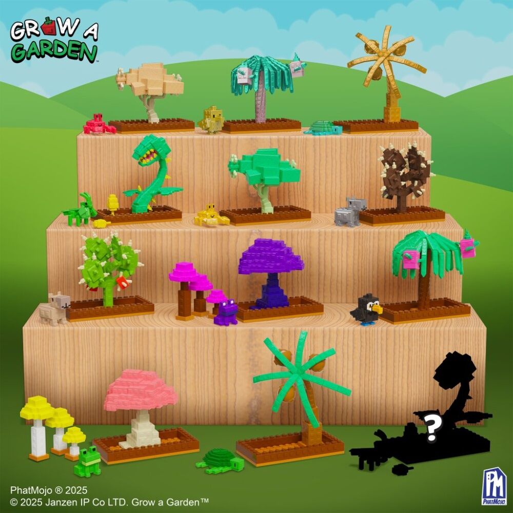 4PK Phat Mojo Grow A Garden Mini Bundle Spheres Collectible Assorted
