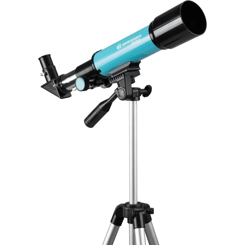 Bresser Junior Kids Telescope 50mm Lens Diameter 360mm Focal Length W/ Tent 8Y+