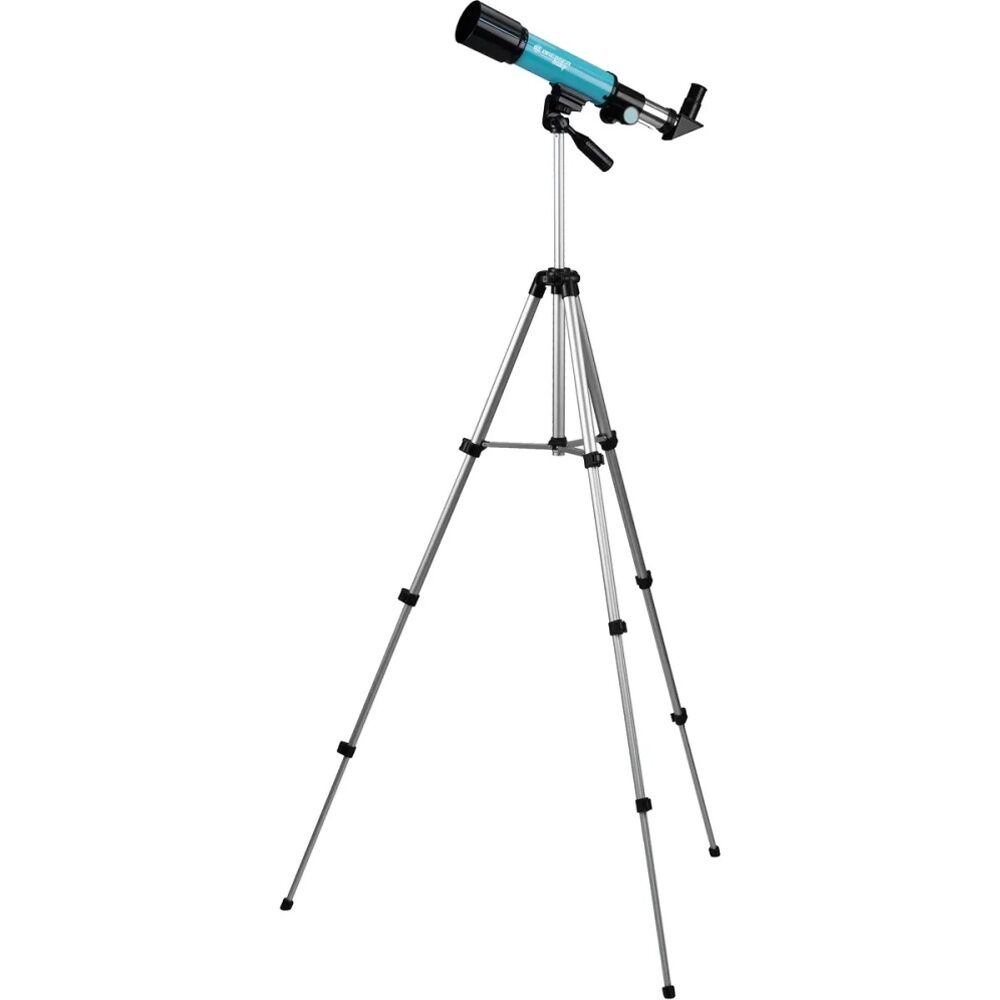 Bresser Junior Kids Telescope 50mm Lens Diameter 360mm Focal Length W/ Tent 8Y+
