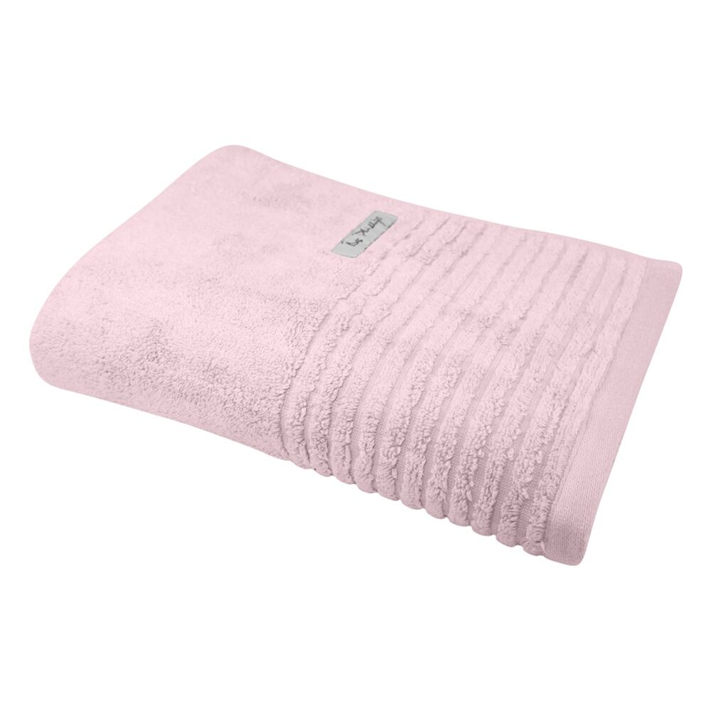 4x Bas Phillips Hayman Zero Twist Bath Towel 600Gsm Cotton 137x68cm Orchid