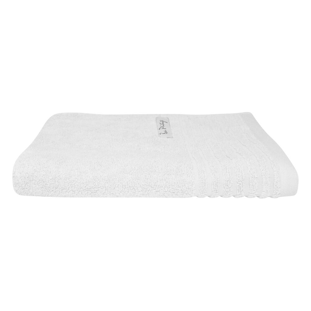 3x Bas Phillips Hayman Zero Twist Hand Towel 600Gsm Cotton 60x40cm White