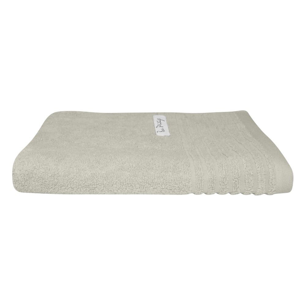 3x Bas Phillips Hayman Zero Twist Hand Towel 600Gsm Cotton 60x40cm Oatmeal