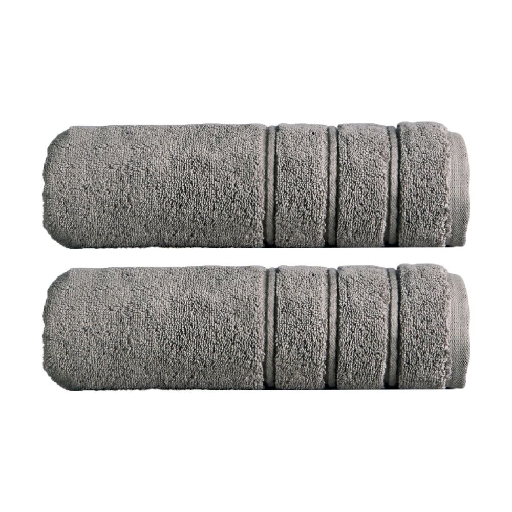 2PK Christy Antalya Turkish Cotton Bath Towel 600GSM Soft Absorbent Storm King