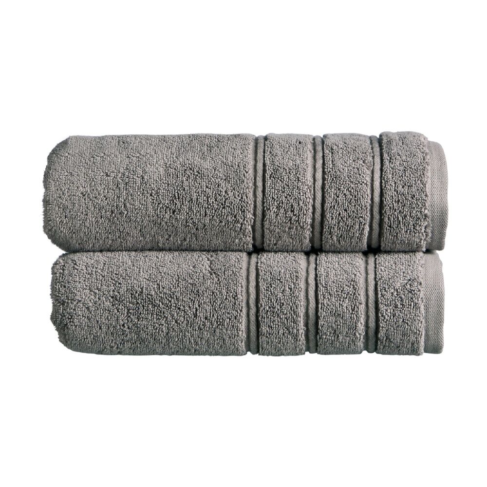 2PK Christy Antalya Turkish Cotton Bath Towel 600GSM Soft Absorbent Storm King