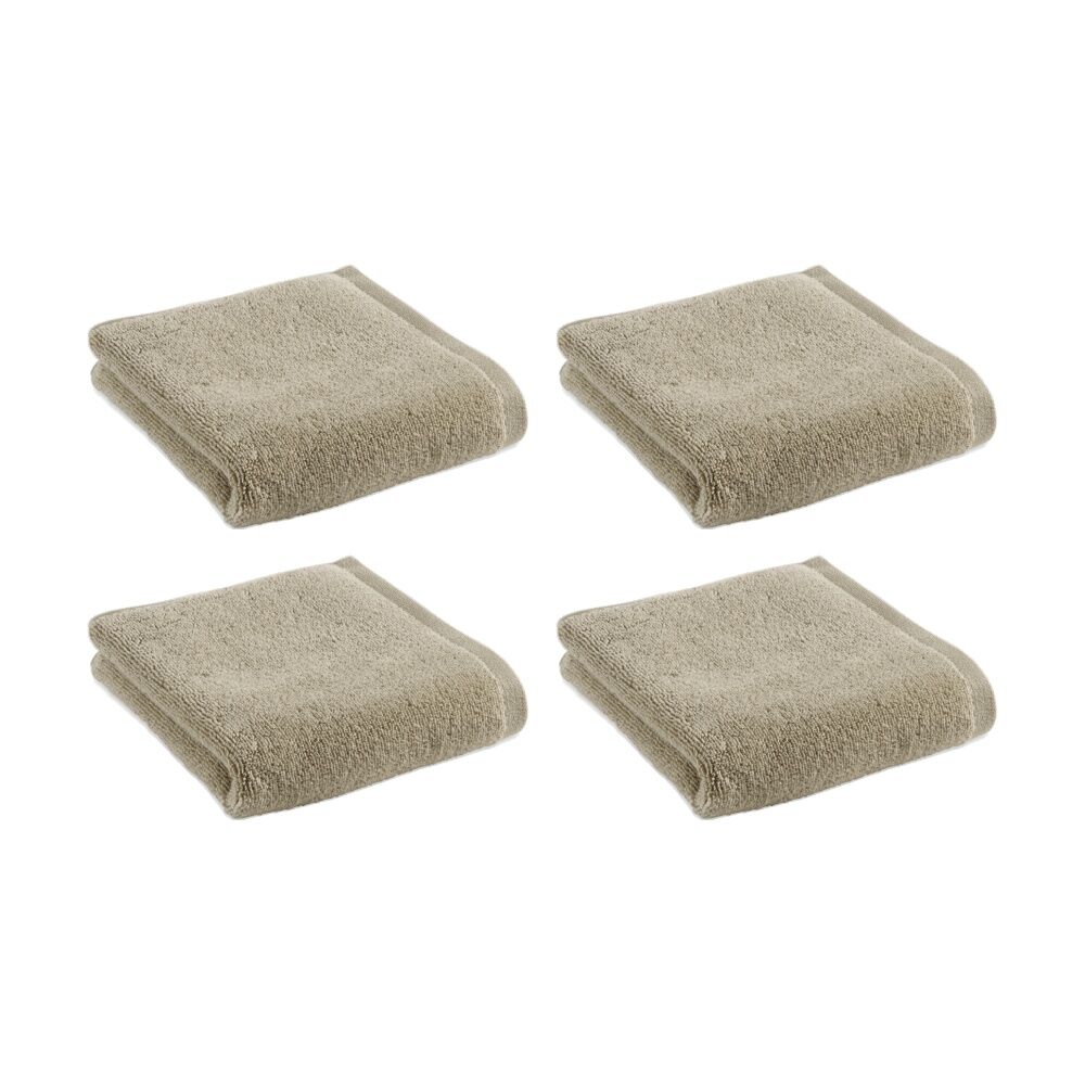 4PK Christy Cirrus Hand Towel Combed Cotton 450GSM Fast Drying Latte