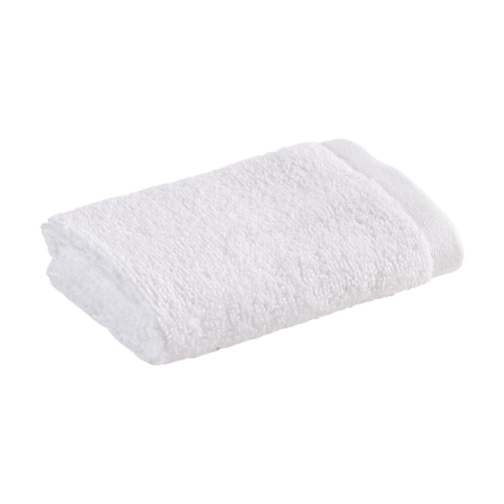 8PK Christy Cirrus Face Washer Combed Cotton 450GSM Fast Drying White