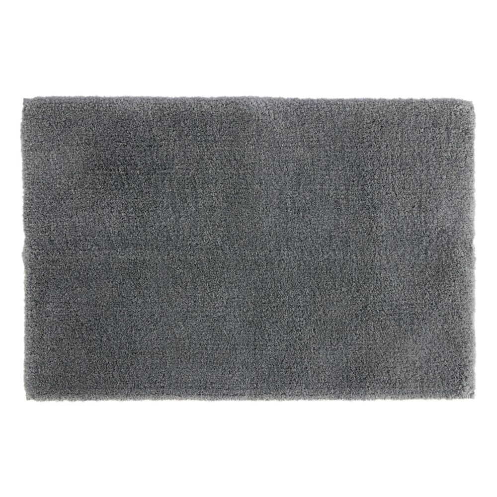 4x Christy Kensington Bathroom Bath Mat Microfibre 90x60 cm Charcoal