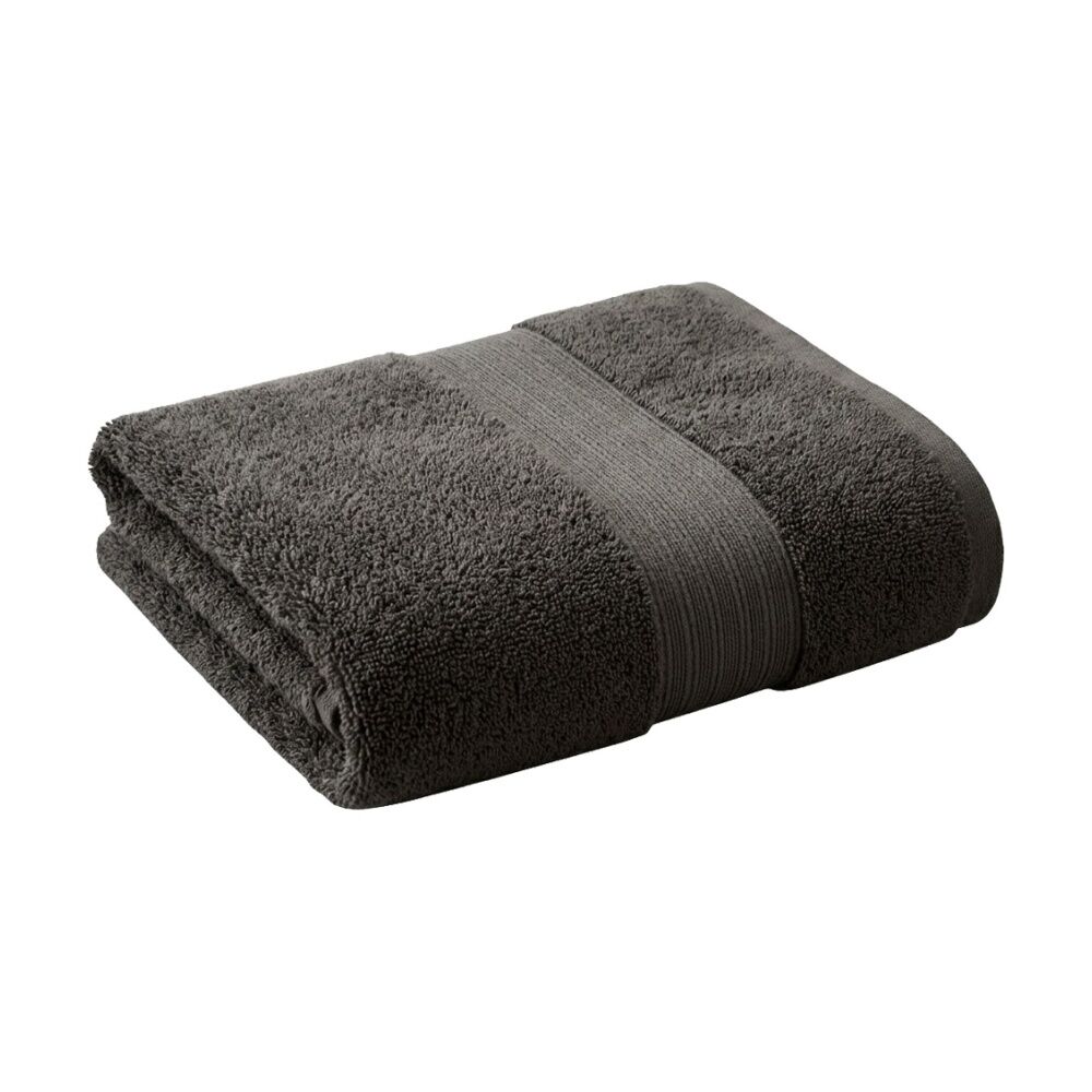 Christy Sovereign Combed Cotton Hand Towel 650GSM Plush Absorbent Graphite
