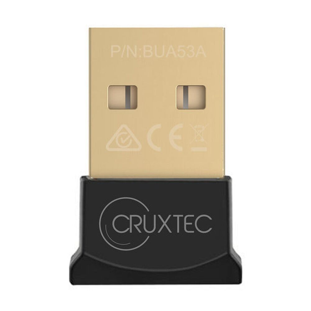 Cruxtec Bluetooth 5.3 USB Adapter Black Type-A Compact Design