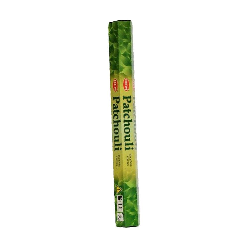 24PK HEM Home Fragrance Scented Smelling Incense Sticks Packet Set Patchouli