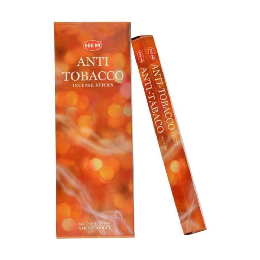 12PK HEM Home Fragrance Scented Smelling Incense Sticks Packet Set Anti Tobacco