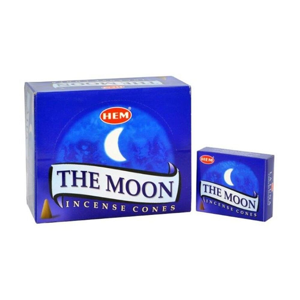 24x 10pc HEM Home Fragrance Scented Incense Cones Packet Set The Moon