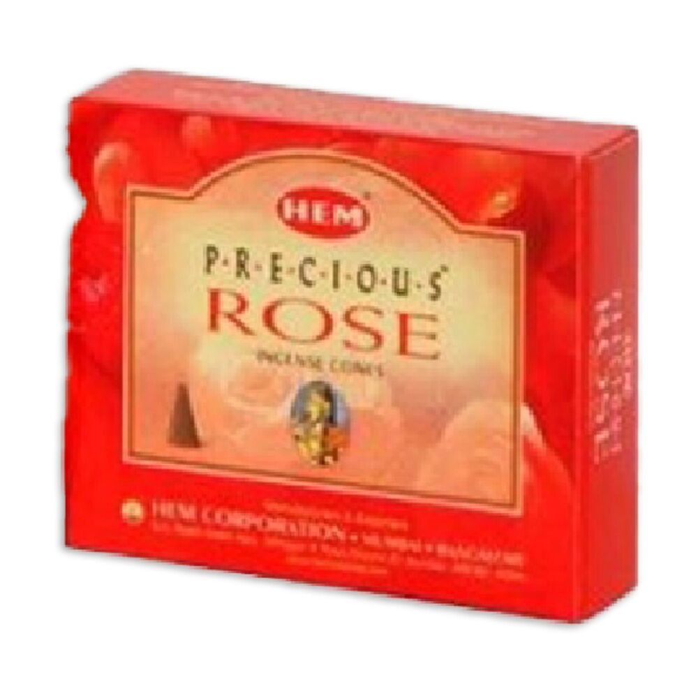 24x 10pc HEM Home Fragrance Scented Incense Cones Packet Set Precious Rose