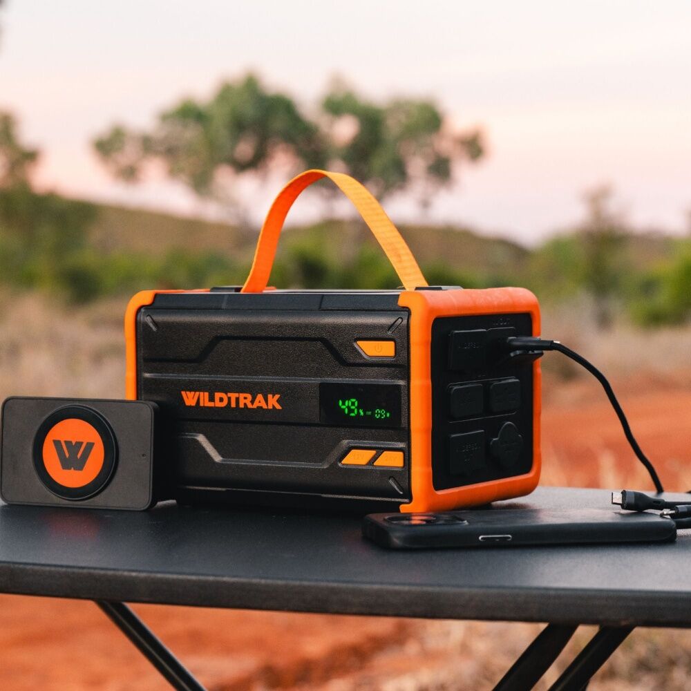 Wildtrak Power Tank Buddy 30Ah Portable Lithium Station With Charge