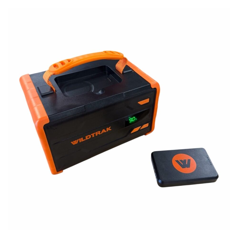 Wildtrak Power Tank Buddy 30Ah Portable Lithium Station With Charge