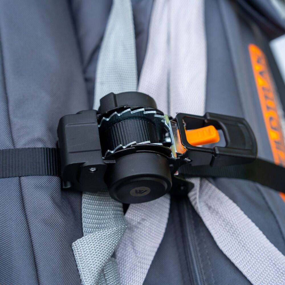 2pc Wildtrak Heavy-Duty Retractable Ratchet Tie Down Straps 3.5m