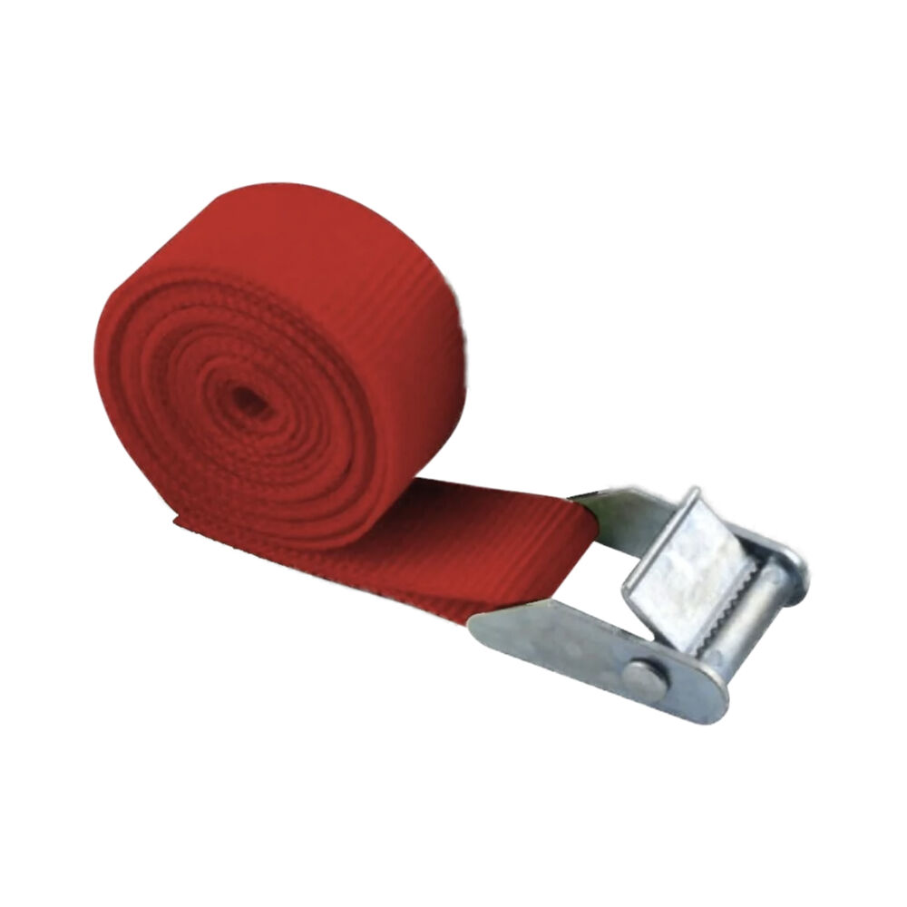 6PK Wildtrak Cambuckle Tie Down Strap Lightweight Secure Load 2.5m x 25mm