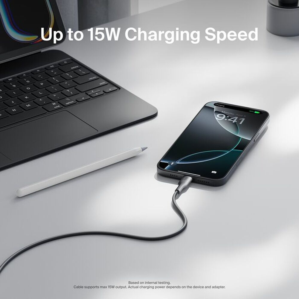 Belkin BoostCharge USB-A to USB-C Charging Cable Universally Compatible 3m