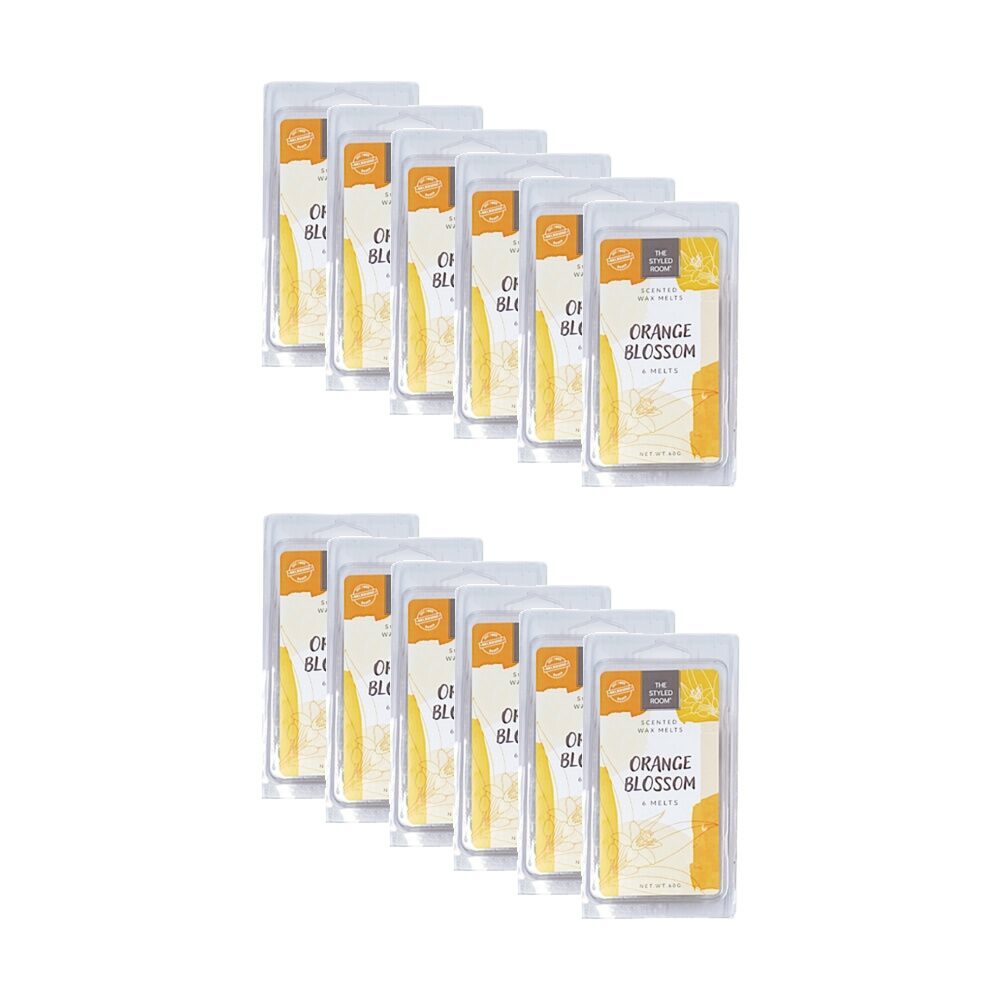 12x 6pc The Styled Room Scented Wax Melts Home Fragrance Assorted