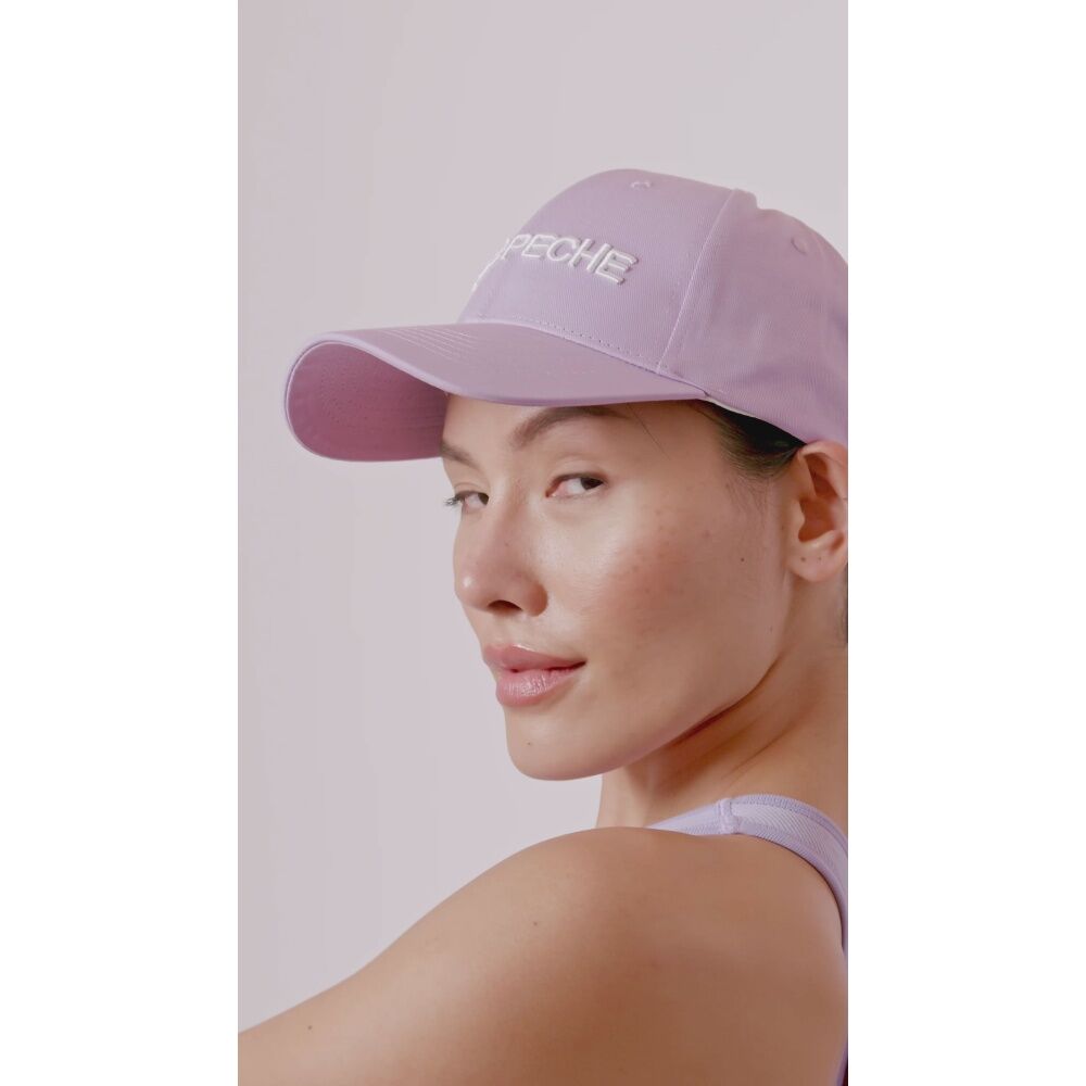 Lifesopeche Womens Baseball Cap Embroidered Logo Lilac One Size