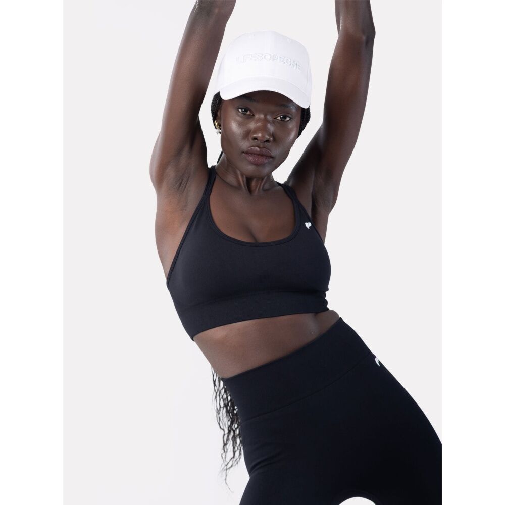 Lifesopeche Womens Baseball Cap Embroidered Logo White One Size